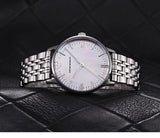 Buy Shop Emporio Armani Classic Quartz Mother of Pearl Dial Silver Steel Strap Watch For Women - AR1602 USA Online