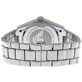 Buy Shop Emporio Armani Classic Quartz Silver Dial Silver Steel Strap Watch For Men - AR0647 USA Online