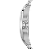Buy Shop Emporio Armani Classic Quartz Silver Dial Silver Steel Strap Watch For Men - AR0647 USA Online