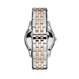 Buy Shop Emporio Armani Classic Quartz Silver Dial Two Tone Steel Strap Watch For Men - AR1824 USA Online