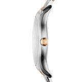 Buy Shop Emporio Armani Classic Quartz Silver Dial Two Tone Steel Strap Watch For Men - AR1824 USA Online