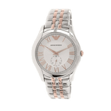 Buy Shop Emporio Armani Classic Quartz Silver Dial Two Tone Steel Strap Watch For Men - AR1824 USA Online