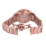 Buy Shop Emporio Armani Classic Rose Gold Chronograph Steel Strap Watch For Men - AR2452 USA Online