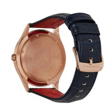 Buy Shop Emporio Armani Classic Silver Dial Blue Leather Strap Watch For Men - AR11131 USA Online