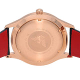 Buy Shop Emporio Armani Classic Silver Dial Blue Leather Strap Watch For Men - AR11131 USA Online