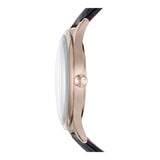 Buy Shop Emporio Armani Classic Silver Dial Blue Leather Strap Watch For Men - AR11131 USA Online