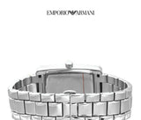 Buy Shop Emporio Armani Classic White Dial Silver Steel Strap Watch For Men - AR0145 USA Online