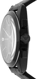 Buy Shop Emporio Armani Claudio Chronograph Black Dial Black Leather Strap Watch For Men - AR11483 USA Online