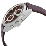 Buy Shop Emporio Armani Claudio Chronograph Brown Dial Brown Leather Strap Watch For Men - AR11482 USA Online