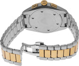 Buy Shop Emporio Armani Claudio Chronograph Green Dial Two Tone Steel Strap Watch For Women - AR11511 USA Online
