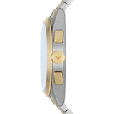 Buy Shop Emporio Armani Claudio Chronograph Green Dial Two Tone Steel Strap Watch For Women - AR11511 USA Online