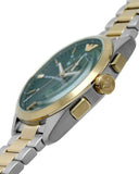 Buy Shop Emporio Armani Claudio Chronograph Green Dial Two Tone Steel Strap Watch For Women - AR11511 USA Online