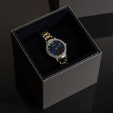 Buy Shop Emporio Armani Cleo Blue Dial Two Tone Steel Strap Watch for Women - AR11576 USA Online
