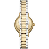 Buy Shop Emporio Armani Cleo Blue Dial Two Tone Steel Strap Watch for Women - AR11576 USA Online