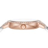 Buy Shop Emporio Armani Cleo Mother of Pearl Dial Two Tone Steel Strap Watch For Women - AR11499 USA Online