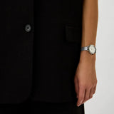 Buy Shop Emporio Armani Cleo Silver Dial Silver Mesh Strap Watch for Women - AR11584 USA Online