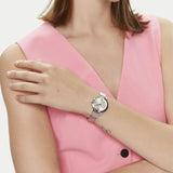 Buy Shop Emporio Armani Cleo Silver Dial Silver Mesh Strap Watch for Women - AR11584 USA Online