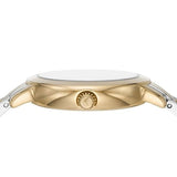 Buy Shop Emporio Armani Cleo Three Hand Mother of Pearl Dial Two Tone Steel Strap Watch for Women - AR11513 USA Online