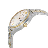 Buy Shop Emporio Armani Cream Dial Two Tone Steel Strap Watch For Men - AR11034 USA Online