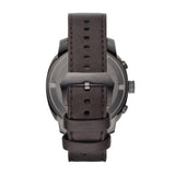 Buy Shop Emporio Armani Delta Chronograph Brown Dial Brown Leather Strap Dial Watch For Men - AR6055 USA Online
