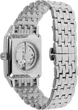 Buy Shop Emporio Armani Diego Automatic Black Dial Silver Steel Strap Watch For Men - AR60057 USA Online