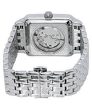 Buy Shop Emporio Armani Diego Automatic Black Dial Silver Steel Strap Watch For Men - AR60057 USA Online