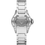 Buy Shop Emporio Armani Diver Automatic Green Dial Silver Steel Strap Watch For Men - AR60061 USA Online