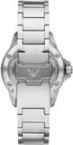 Buy Shop Emporio Armani Diver Automatic Green Dial Silver Steel Strap Watch For Men - AR60061 USA Online