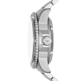 Buy Shop Emporio Armani Diver Automatic Green Dial Silver Steel Strap Watch For Men - AR60061 USA Online