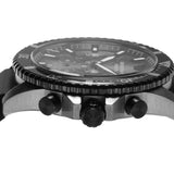 Buy Shop Emporio Armani Diver Chronograph Black Dial Black Silicon Strap Watch For Men - AR11515 USA Online