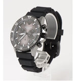 Buy Shop Emporio Armani Diver Chronograph Black Dial Black Silicon Strap Watch For Men - AR11515 USA Online