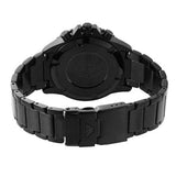 Buy Shop Emporio Armani Diver Chronograph Black Dial Black Steel Strap Watch For Men - AR11363 USA Online