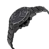 Buy Shop Emporio Armani Diver Chronograph Black Dial Black Steel Strap Watch For Men - AR11363 USA Online