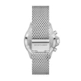 Buy Shop Emporio Armani Diver Chronograph Blue Dial Silver Mesh Strap Watch for Men - AR11587 USA Online