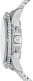 Buy Shop Emporio Armani Diver Chronograph Blue Dial Silver Mesh Strap Watch for Men - AR11587 USA Online