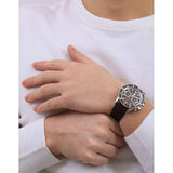 Buy Shop Emporio Armani Diver Chronograph Brown Dial Brown Leather Strap Watch For Men - AR11486 USA Online