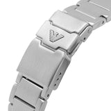 Buy Shop Emporio Armani Diver Chronograph Green Dial Silver Steel Strap Watch For Men - AR11500 USA Online