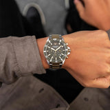 Buy Shop Emporio Armani Diver Chronograph Green Dial Two Tone Steel Strap Watch For Men - AR11361 USA Online
