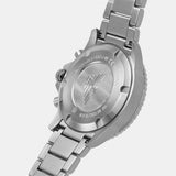 Buy Shop Emporio Armani Diver Chronograph Quartz Black Dial Silver Steel Strap Watch For Men - AR11360 USA Online