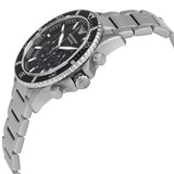 Buy Shop Emporio Armani Diver Chronograph Quartz Black Dial Silver Steel Strap Watch For Men - AR11360 USA Online