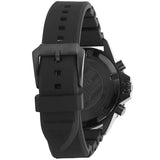 Buy Shop Emporio Armani Diver Chronograph Quartz Green Dial Black Silicon Strap Watch For Men - AR11463 USA Online