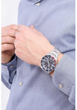 Buy Shop Emporio Armani Diver Quartz Blue Dial Silver Steel Strap Watch For Men - AR11339 USA Online