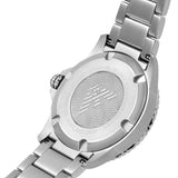 Buy Shop Emporio Armani Diver Quartz Blue Dial Silver Steel Strap Watch For Men - AR11339 USA Online