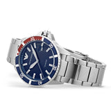 Buy Shop Emporio Armani Diver Quartz Blue Dial Silver Steel Strap Watch For Men - AR11339 USA Online