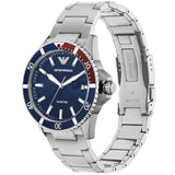 Buy Shop Emporio Armani Diver Quartz Blue Dial Silver Steel Strap Watch For Men - AR11339 USA Online