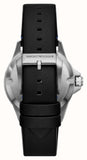Buy Shop Emporio Armani Diver Three-Hand Quartz Blue Dial Blue Leather Strap Watch For Men - AR11516 USA Online