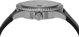 Buy Shop Emporio Armani Diver Three-Hand Quartz Blue Dial Blue Leather Strap Watch For Men - AR11516 USA Online