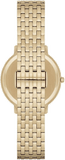 Buy Shop Emporio Armani Dress Analog Mother of Pearl Dial Gold Steel Strap Watch For Women - AR11007 USA Online