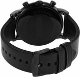 Buy Shop Emporio Armani Dress Chronograph Black Dial Black Leather Strap Watch For Men - AR1918 USA Online