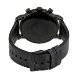 Buy Shop Emporio Armani Dress Chronograph Black Dial Black Leather Strap Watch For Men - AR1918 USA Online